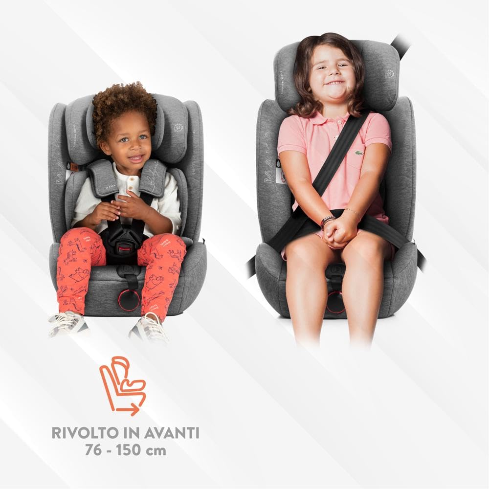 Sediolone plebani  piu borsa 012 anni grigio girevole isofix