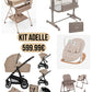 Kit adelle 599.99€ completo di trio 4 pezzi fasciatoio twistshake altalena dondolo lionelo sediolone pappananna lionelo,culla co-sleep lionelo .compreso di spedizione 650.00€ in tutta italia